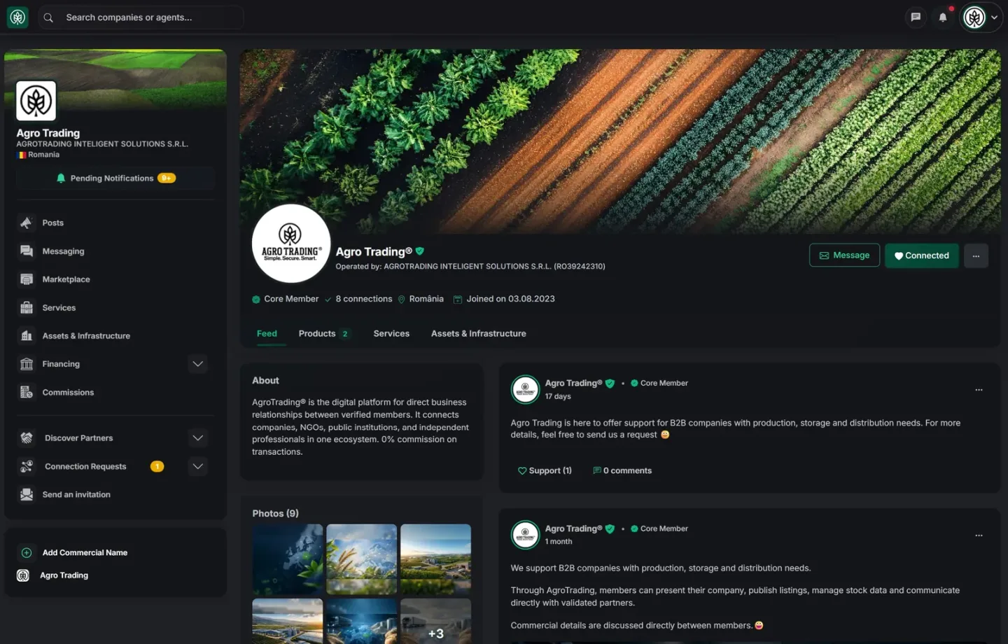 Özellikler AgroTrading